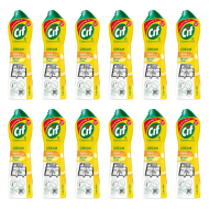 Cif Cream Cleaner Lemon 500ML - Pack of 12