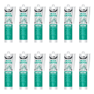 Bond It Multi-Mate Multipurpose Sealant White EU3 - Pack of 12