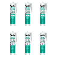 Bond It Multi-Mate Multipurpose Sealant White EU3 - Pack of 6