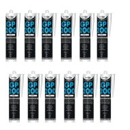Bond It GP200 Translucent Silicone Sealant Multipurpose Mould Resistant 275ml - Pack of 12