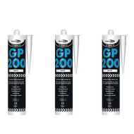 Bond It GP200 Translucent Silicone Sealant Multipurpose Mould Resistant 275 - Pack of 3