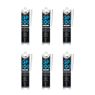 Bond It GP200 Translucent Silicone Sealant Multipurpose Mould Resistant 275ml - Pack of 6