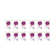 Cotton Tree Square Facial Pads 100% Pure Cotton 40 Pads for Gentle Care - Pack of 12