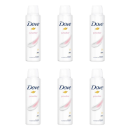 DOVE ANTIPERSPIRANT DEODORANT POWDER WOMEN 150ML - Pack of 6