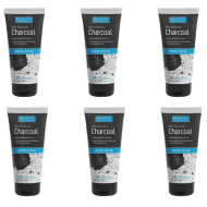Beauty Formulas With Activated Charcoal Facial Scrub 150ml - Pack of 6