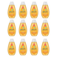 Johnson's No Tears Baby Shampoo For Kids 300ml bottle on a bathroom shelf
