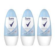Sure Women Cotton Dry Anti Perspirant Deodorant Roll On 50ml - Pack of 3