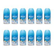 Airpure Automatic Air Freshener Refill Fresh Linen 250ml can on a living room shelf
