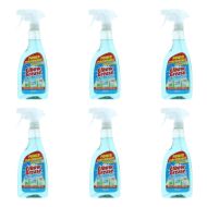 Elbow Grease Streak Free Glass and Mirror Cleaner 500ml spray bottle on a windowsill
