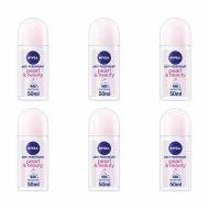 Nivea Pearl & Beauty Roll-On Deodorant For Women 50ml - Pack of 6