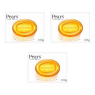 Pears Transparent Soap Natural Oils Gentle Clean 100g - Pack of 3