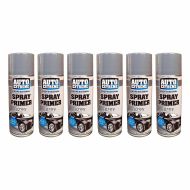 Rapide Auto Extreme Spray Paint Grey Primer Finish 400ml - Pack of 6