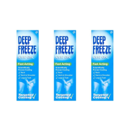 Deep Freeze Pain Relief Cold Gel 100g (Packaging may vary) - Pack of 3