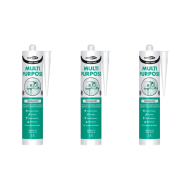 Bond It Multi-Mate Multipurpose Sealant Translucent 310ml - Pack of 3