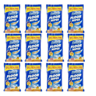 Duzzit Quick Cleaning Floor Wipes 24 Wipes - Pack of 12