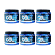 Beauty Formulas Wet Look Styling Gel for Hair 500ml - Pack of 6