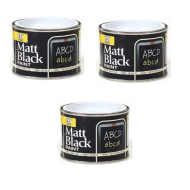 151 Coatings High Performance Matt Black Paint 180ML - Pack of 3
