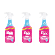 The Pink Stuff Disinfectant Cleaner Multi Purpose Spray Streak Free 850ml - Pack of 3