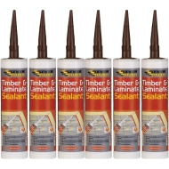 Everbuild Timber & Laminate Sealant Oak 300ml - Pack of 6