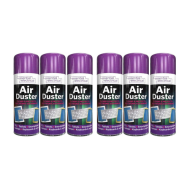 Essential Electrical Air Duster Spray 200ml - Pack of 6