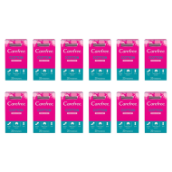 Carefree Cotton Pantyliners Fresh Scent 20 Pack - Pack of 12