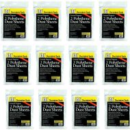 151 General Purpose 2 Polythene Dust Sheets 3.6m x 2.7m - Pack of 12