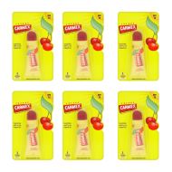 Carmex Cherry Moisturising Lip Balm Tube SPF 15 10g - Pack of 6