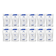 Dove Caring Liquid Hand Wash Refill 500ml pouch on white background
