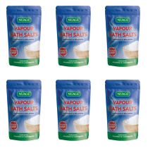 Nuage® Vapour Bath Salts Soothing Relaxing Menthol & Eucalyptus 450g - Pack of 6