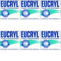 Eucryl ToothPowder Freshmint Flavour 50g - Pack of 6