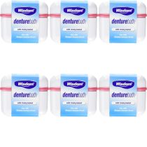 Wisdom Dentures Bath Bowl Holder White With Rising Basket - Pack of 6