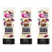 Original Source Shower Gel Coconut & Shea Butter 250ml - Pack of 3