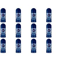 Nivea Men Cool Kick Deodorant Roll On 50ml - Pack of 12