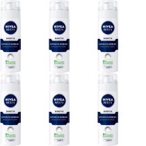Nivea Men Sensitive Shave Foam Ultra Glide 200ml - Pack of 6
