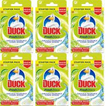 Toilet Duck Fresh Disc Clear Odours Gel Lime 36ml - Pack of 6