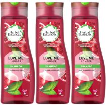 Herbal Essences Love Me Longer Shampoo 400ml - Pack of 3
