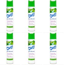 Oust Odour Eliminator Air Freshener Outdoor Scent 300ml aerosol can on a white background
