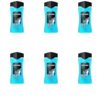 Lynx Ice Chillower Gel 250ml - Pack of 6