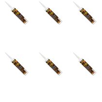 Everbuild Everflex 115 Contract GP Building Mastic White 285 ml - Pack of 6