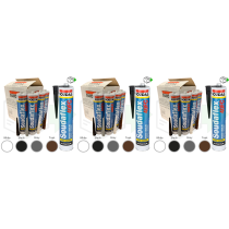 Soudal Soudaflex 40 FC Polyurethane Sealant/Adhesive White 310ml - Pack of 3