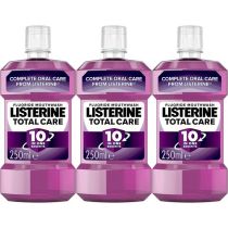 Listerine Total Care Mouthwash 250ml - Pack of 3