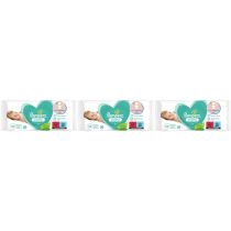 Pampers Sensitive Baby Wipes pack of 52 on a clean changing table