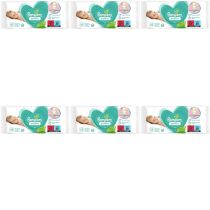 Pampers Sensitive Baby Wipes pack of 52 on a clean changing table