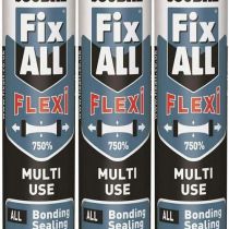Soudal Fix ALL Flexi White 290ml (106036) - Pack of 3