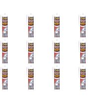 Everbuild Window and Door Frame Acrylic Sealant White 290ml - Pack of 12