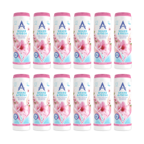 Astonish Shake & Fresh Carpet Freshener Pink Blossom 400g - Pack of 12