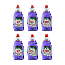 Fairy Platinum Quick Wash with Wild Berry Dishwashing Liquid 820ml - Pack of 6