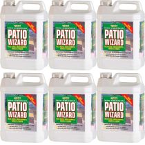 Everbuild Patio Wizard Algae, Green Growth and Mould Remover 1 Litre - Pack of 6