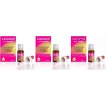 Cerumol Ear Drops Dual Action Formula with Dropper 10ml - Pack of 3