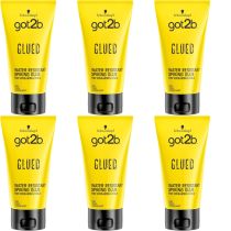 Schwarzkopf GOT2B Glued Styling Spiking Glue 150ml - Pack of 6